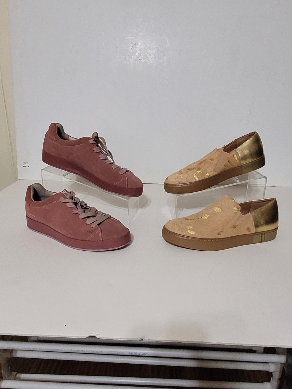 Free People Rag & Bone Women Sneakers and Gold Accent Slip-Ons Loafers Size 40
